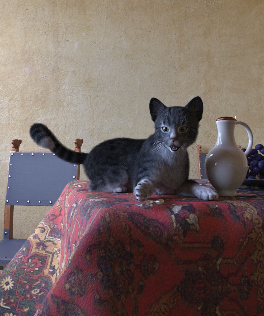Vermeer's Cat - part 2